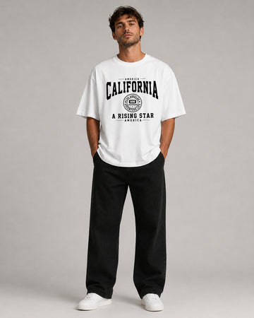 California Oversized T-Shirt ( FKSM D 08 )
