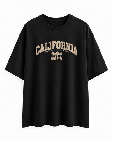 California Oversized T-Shirt ( FKSM D 08 )