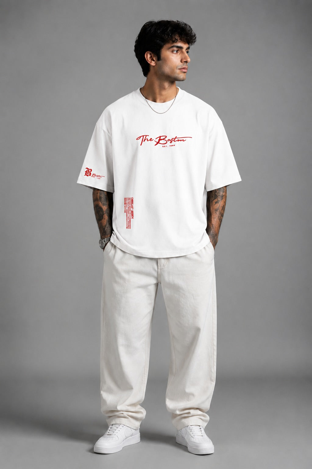 The Boston Oversized T-Shirt – Premium Streetwear Edition ( FKSM D 14 )